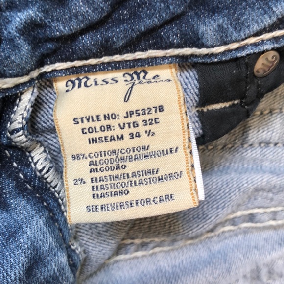 Miss Me Boot Cut Jeans - Picture 6 of 7